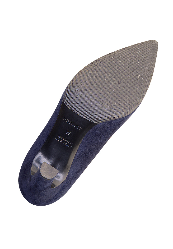 Hermès Suede High-Heeled Shoes