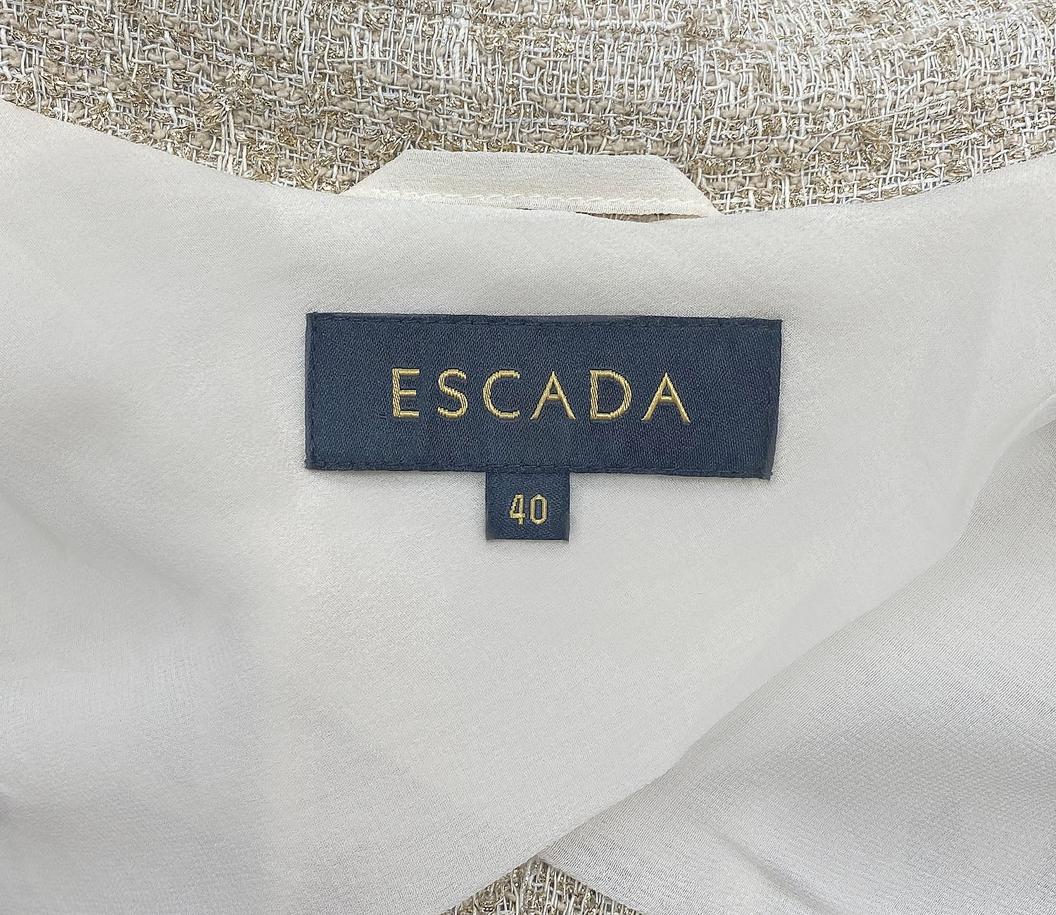 Escada Golden Jacket