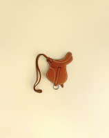 Hermès Gold Saddle Charm