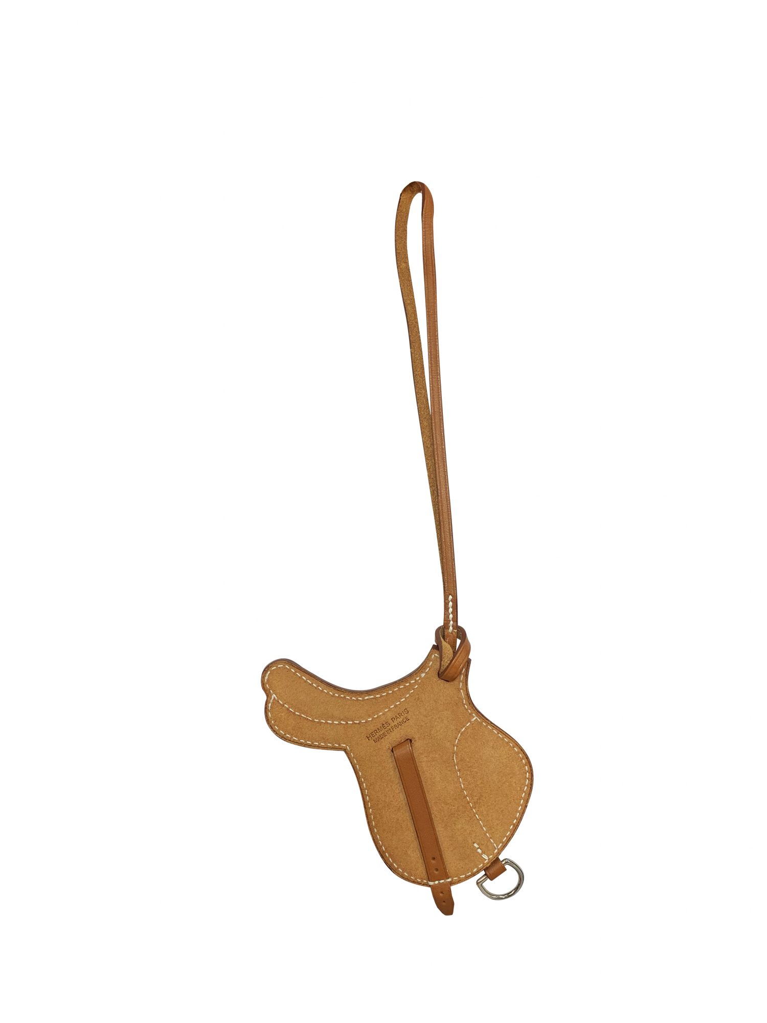 Hermès Gold Saddle Charm