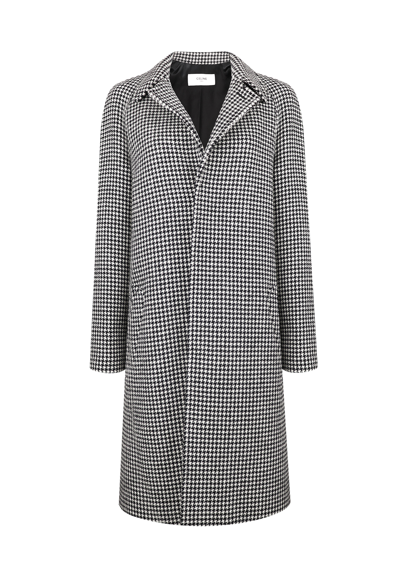 Celine Black And White Coat