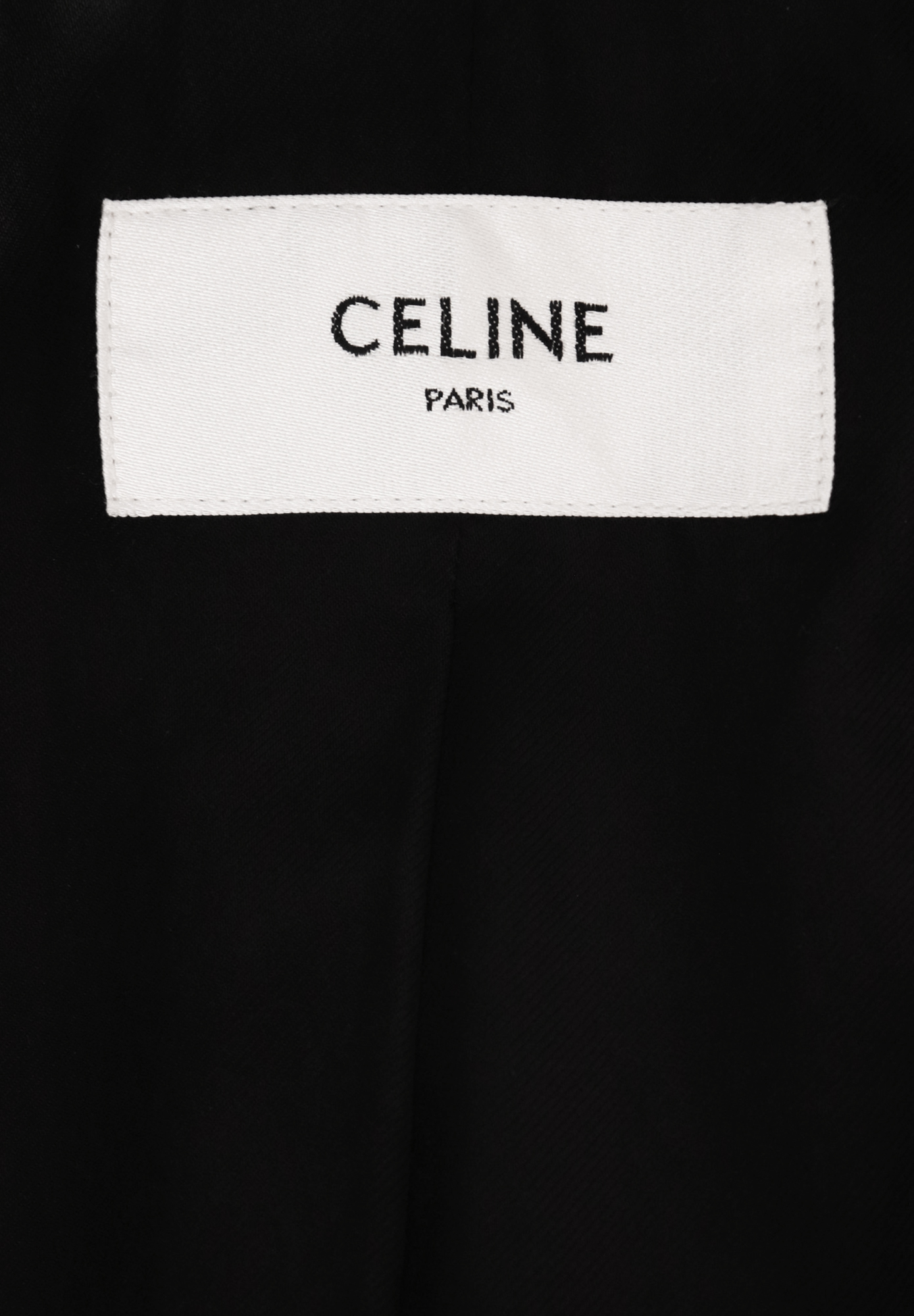 Celine Black And White Coat
