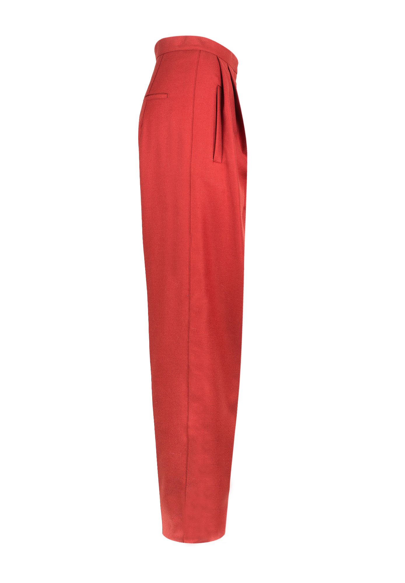 Red Celine Pants
