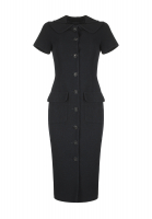 Black Short-Sleeved Chanel