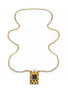 Chanel Perfume Bottle Necklace