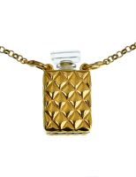Chanel Perfume Bottle Necklace