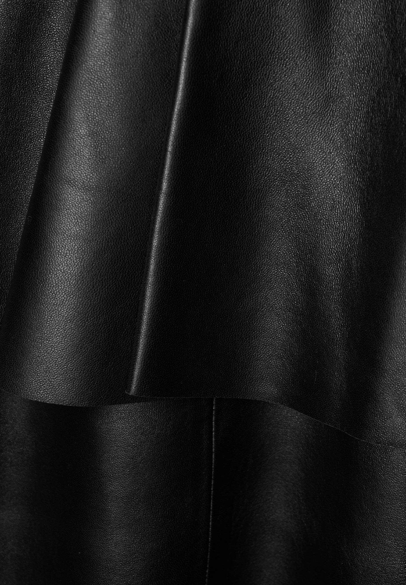 Alexander McQueen Black Leather Dress