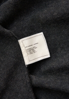 Gray Chanel Dress With Puff Sleeves