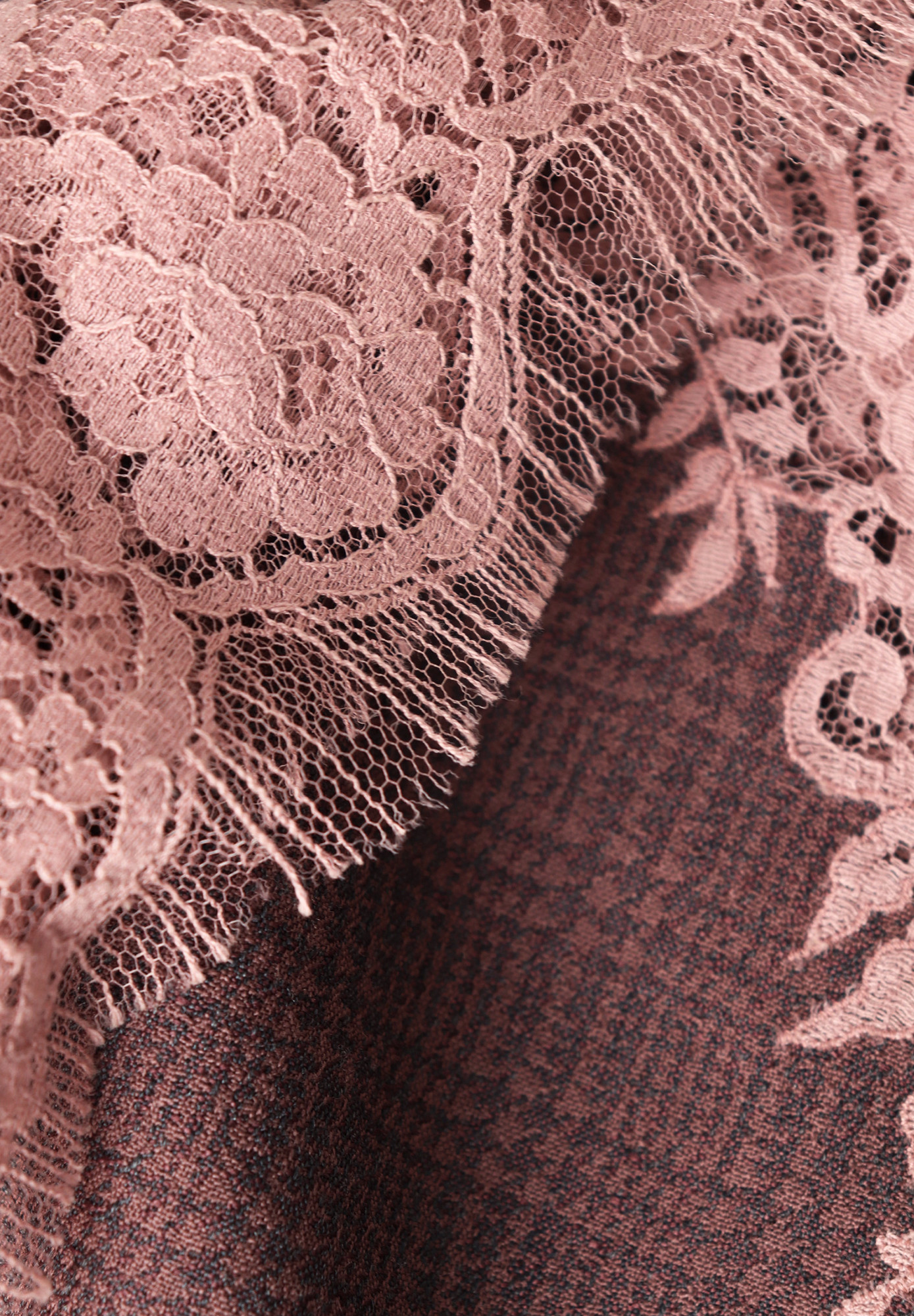 Louis Vuitton Plaid Skirt With Lace
