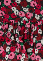 Saint Laurent Floral Silk Dress