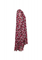 Saint Laurent Floral Silk Dress
