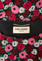 Saint Laurent Floral Silk Dress