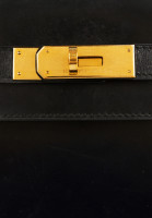 Hermès Kelly 32 Noir Box Sellier Bag