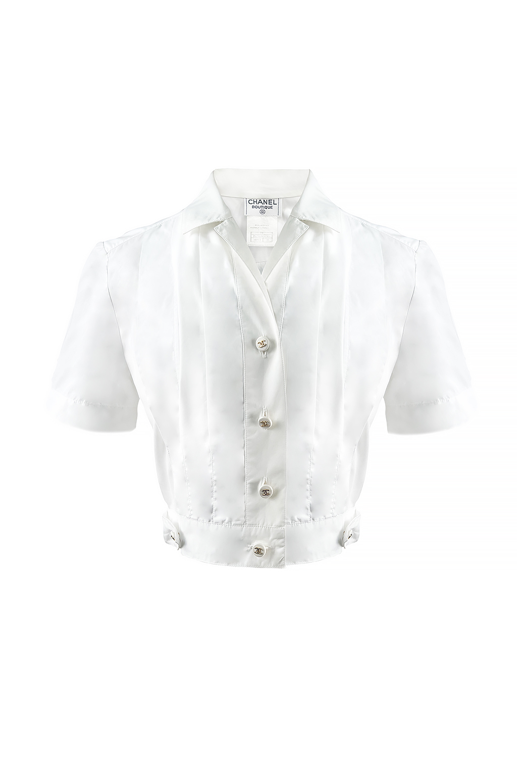 Chanel White Blouse