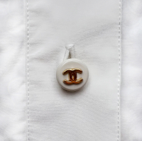 Chanel White Blouse
