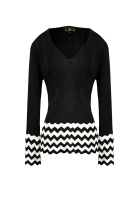 Fendi Black and White Jumper