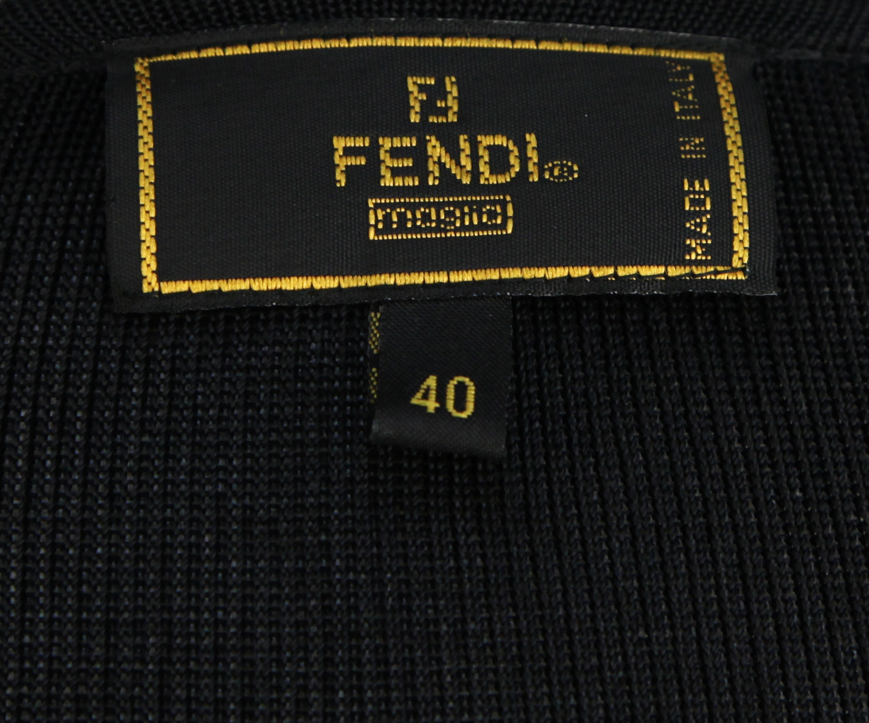 Fendi Black and White Jumper