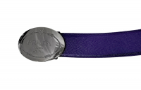 Prada Purple Leather Belt