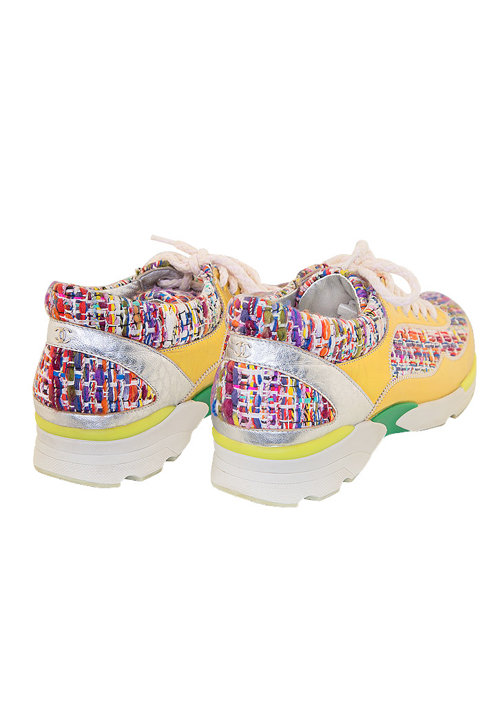 Chanel Tweed Sneakers