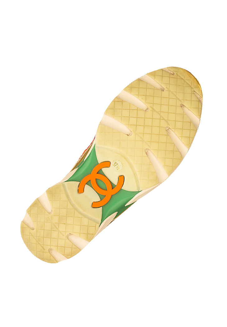 Chanel Tweed Sneakers