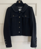 Chanel Black Tweed Jacket
