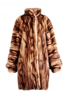 Christian Dior Marbled Mink Coat