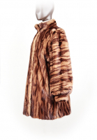 Christian Dior Marbled Mink Coat