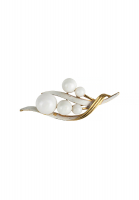 Rapallo Leaf Brooch