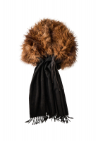 Fendi Fox Fur Cape Scarf