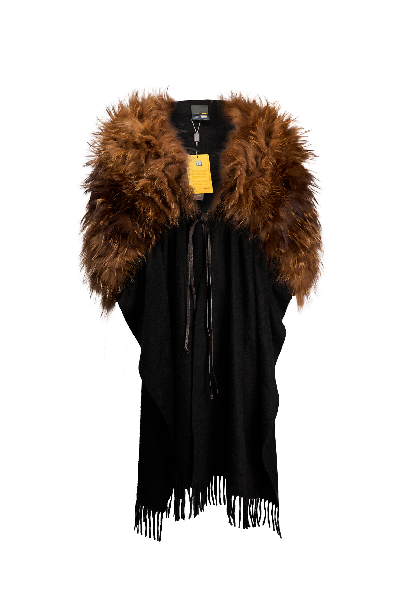 Fendi Fox Fur Cape Scarf