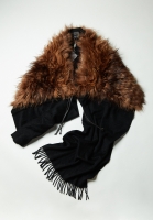Fendi Fox Fur Cape Scarf