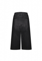 The Row Leather Long Shorts