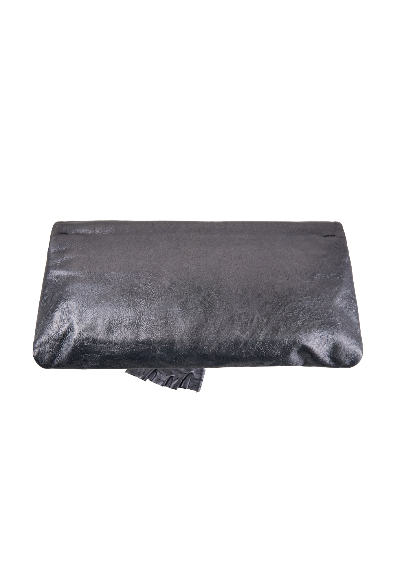 Alexander McQueen Silver Glove Clutch