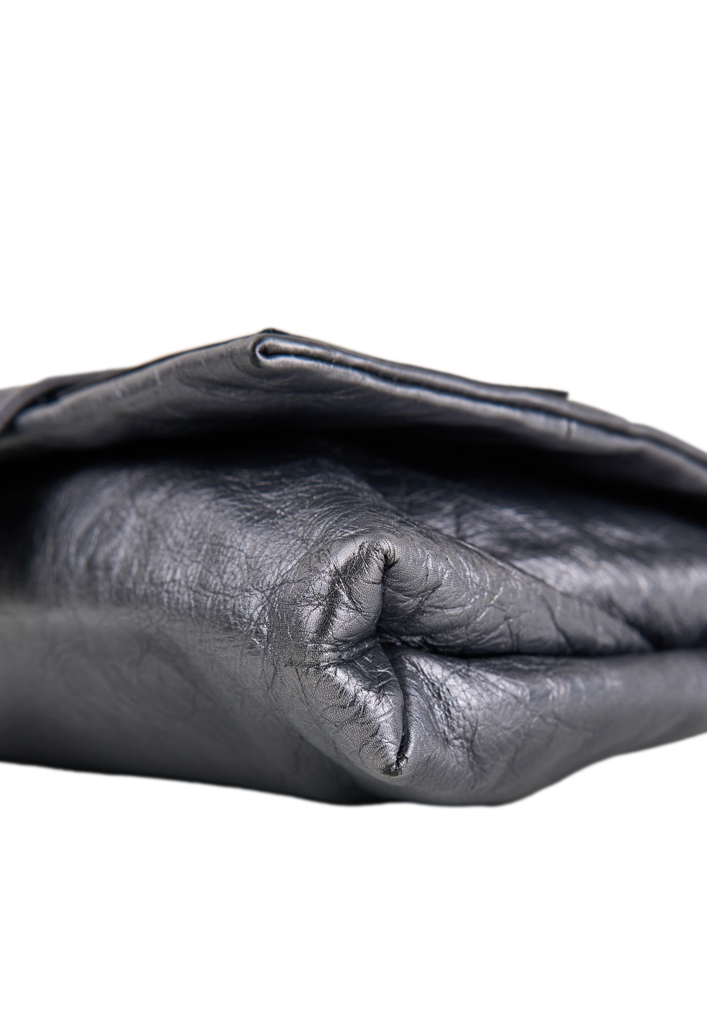 Alexander McQueen Silver Glove Clutch