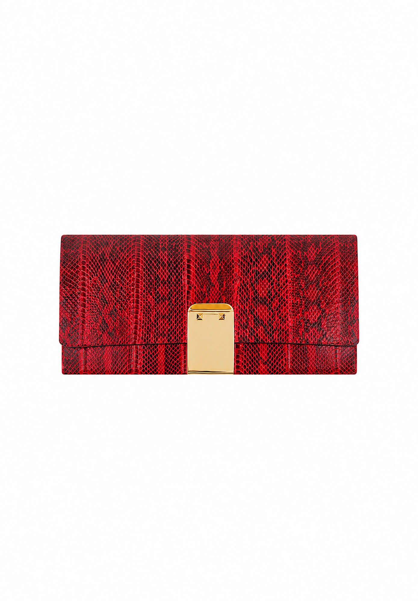 Valentino Snakeskin Clutch