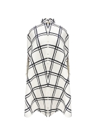 Valentino Checkered Cape