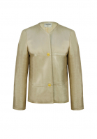 Chanel Golden Leather Jacket