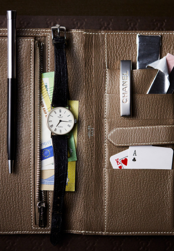 Винтажные часы Rolex с ремешком из рептилии 