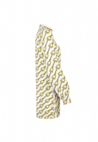 Gucci Silk Dress With Stirrup Print