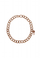 Yves Saint Laurent Chain Necklace With Logo Pendant