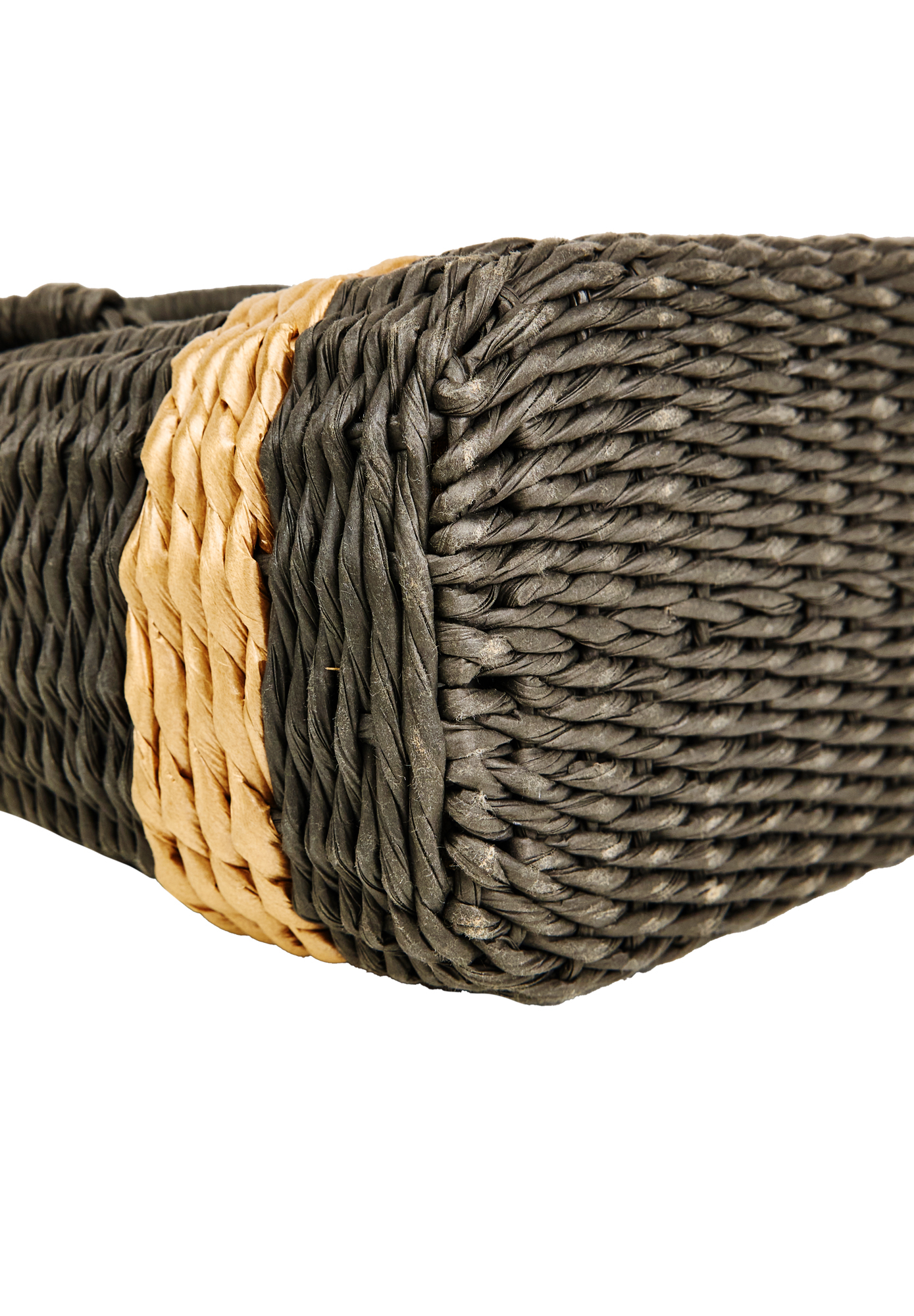 Chanel Grey Woven Bag