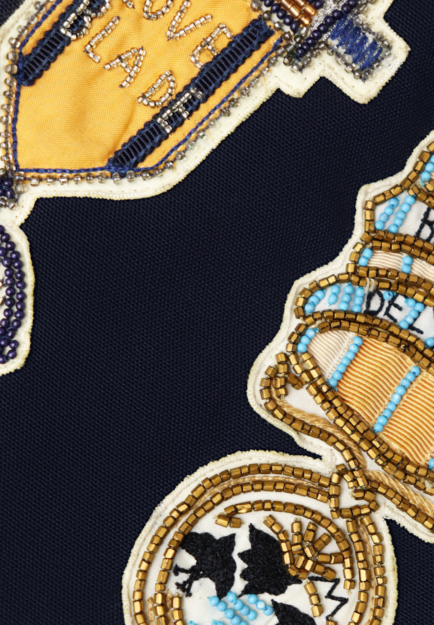 Valentino Navy Blue Jacket with Applique