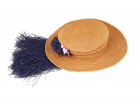 Fringe Small Straw Hat
