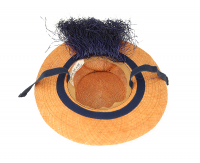 Fringe Small Straw Hat