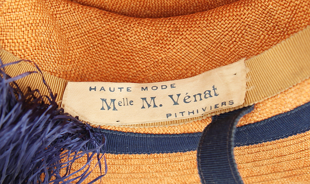 Fringe Small Straw Hat