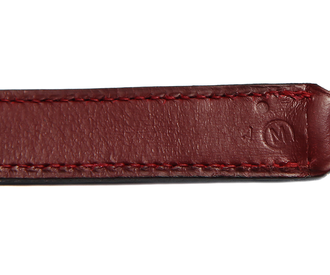 Hermès Kelly 28 Burgundy Bag In Box Leather