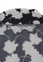 Saint Laurent Black and White Print Dress