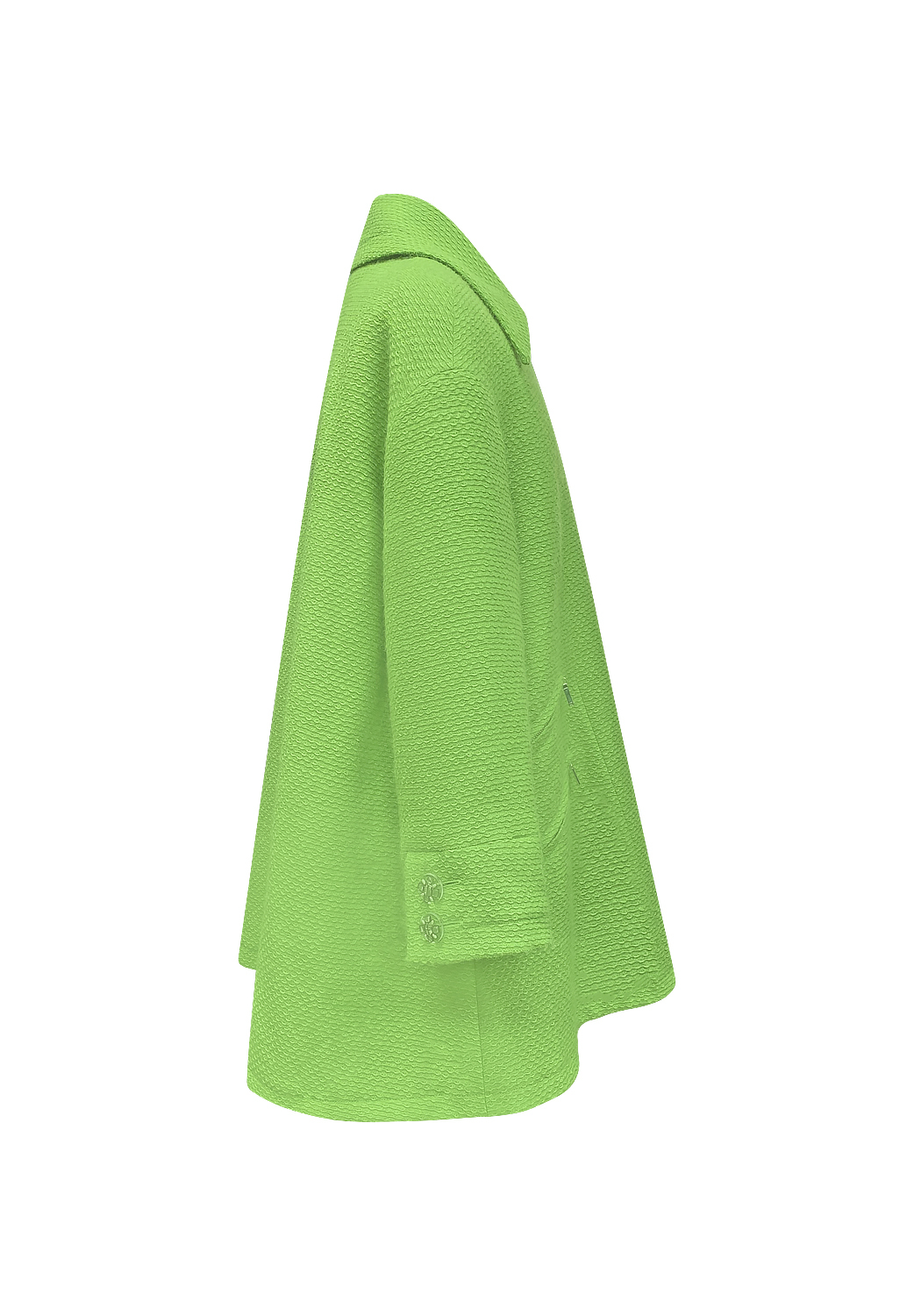 Chanel Green Wool Coat