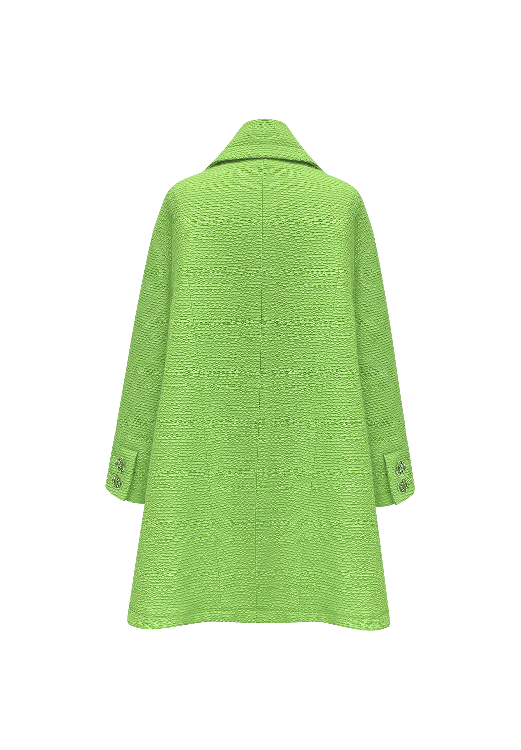 Chanel Green Wool Coat
