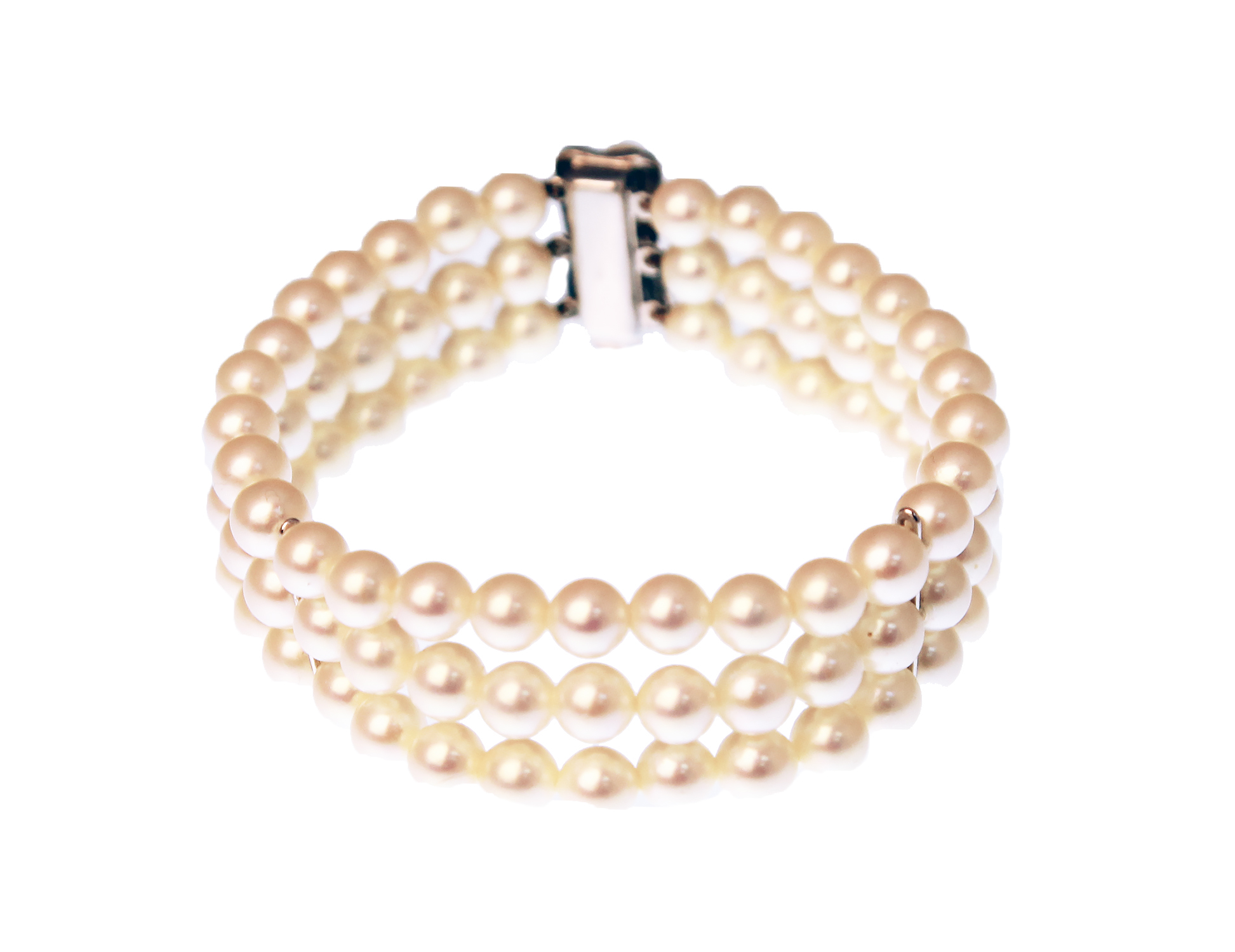White Pearl Bracelet